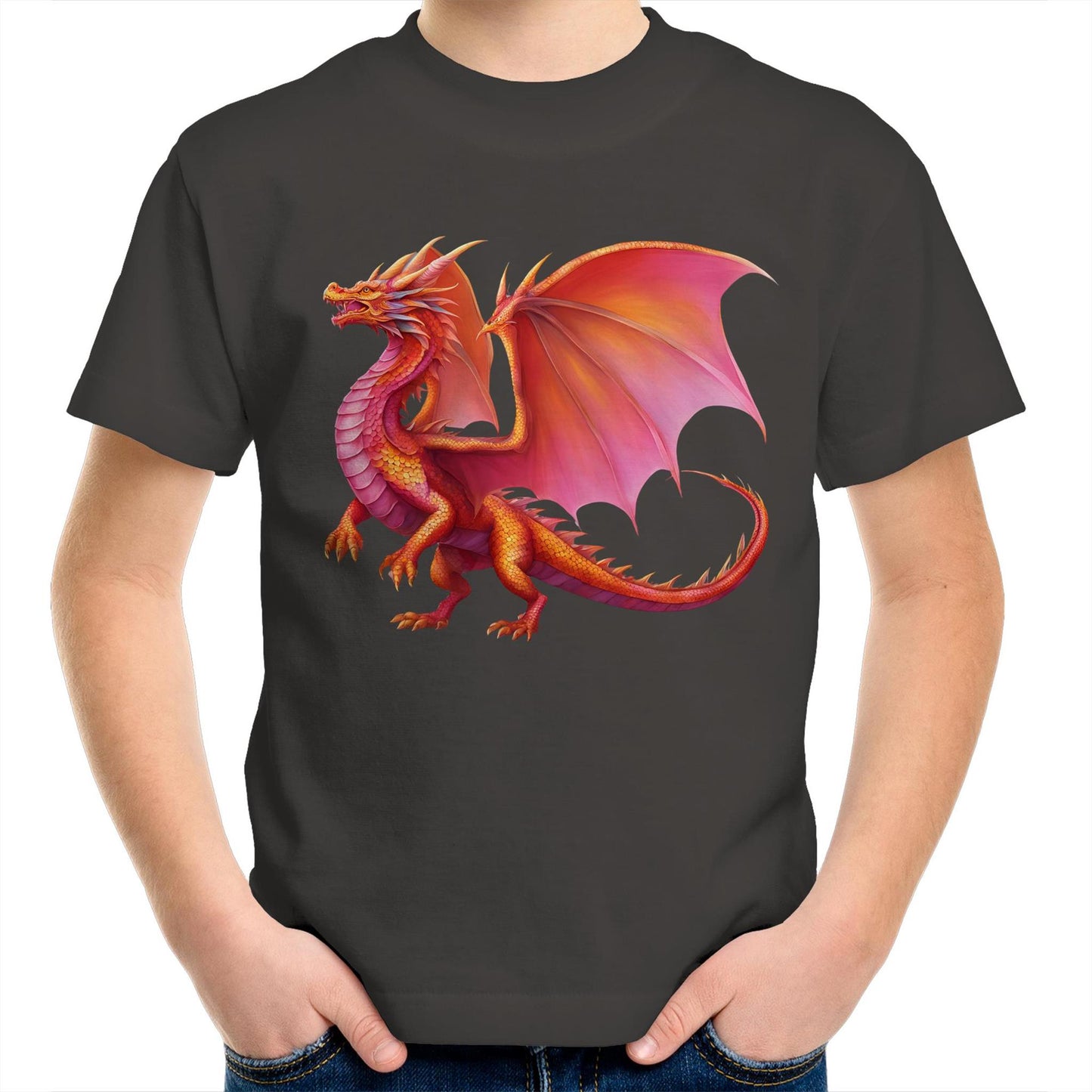 Sunshine Dragon Kids T-Shirt - no text