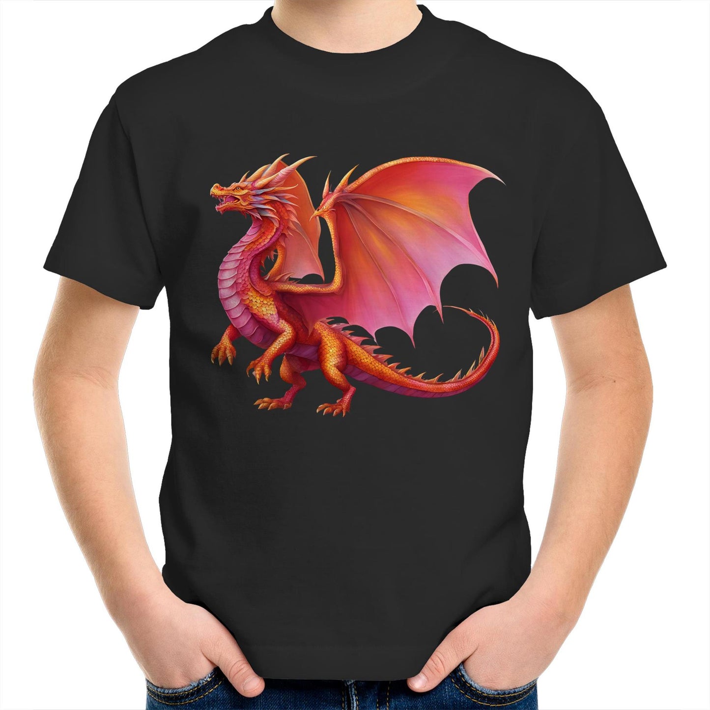 Sunshine Dragon Kids T-Shirt - no text