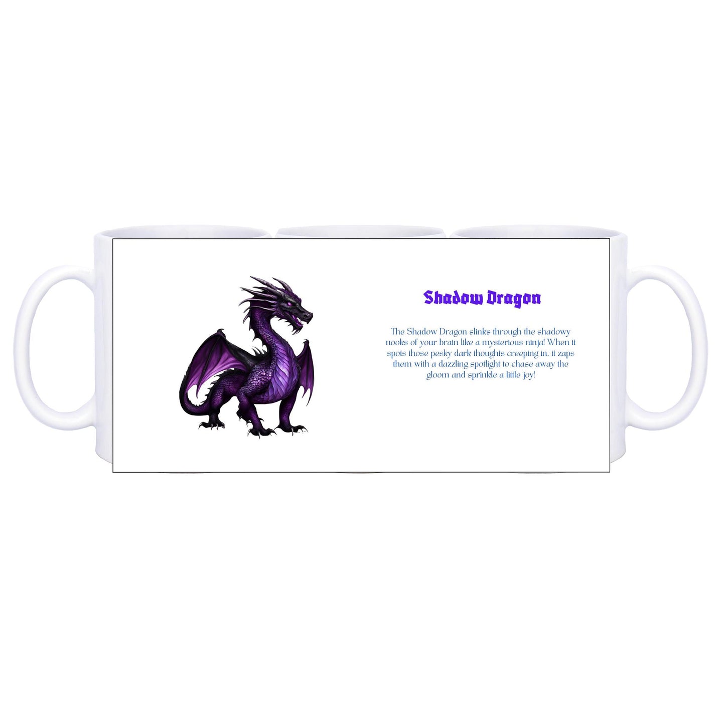 Shadow Dragon Ceramic Mug