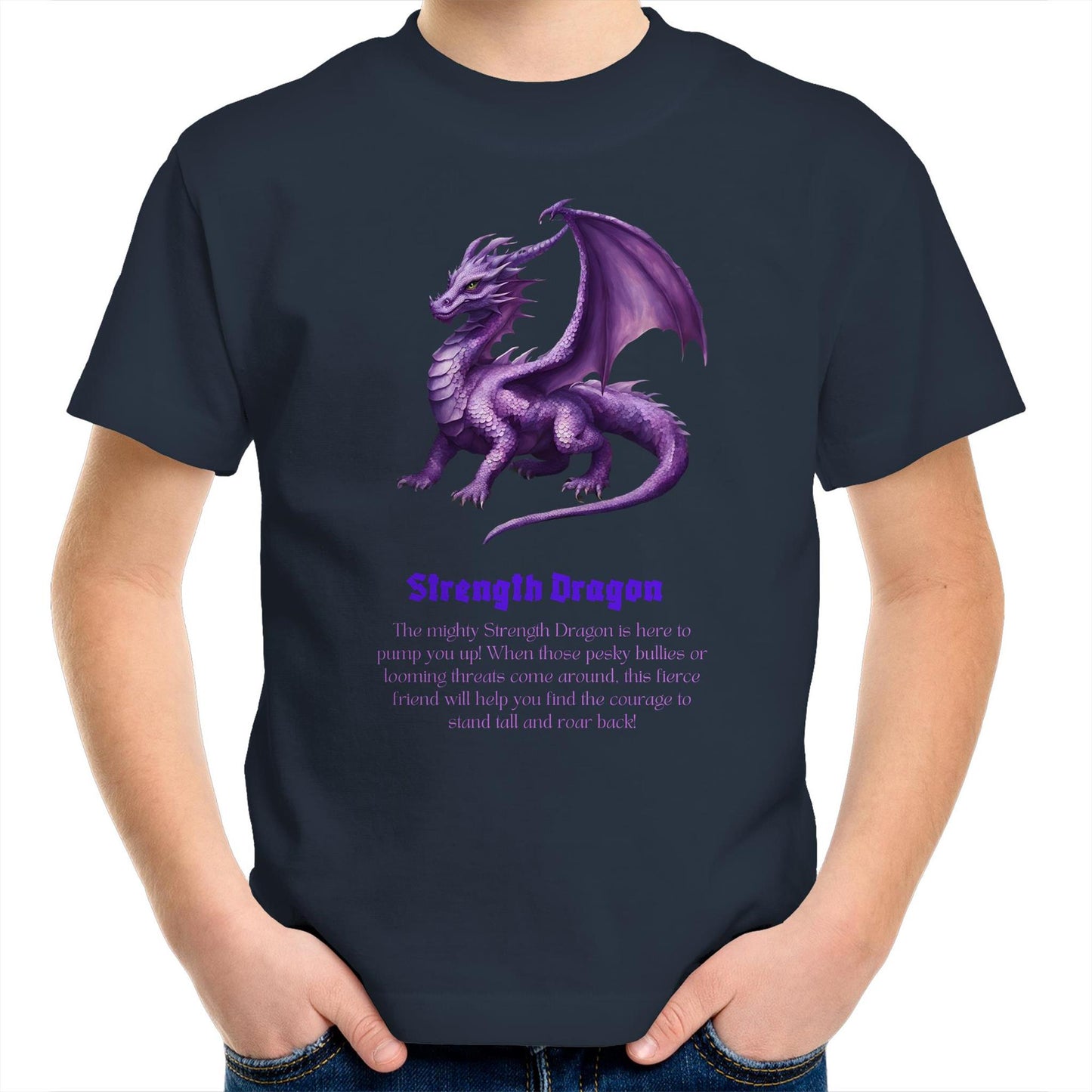 Strength Dragon Kids T-Shirt