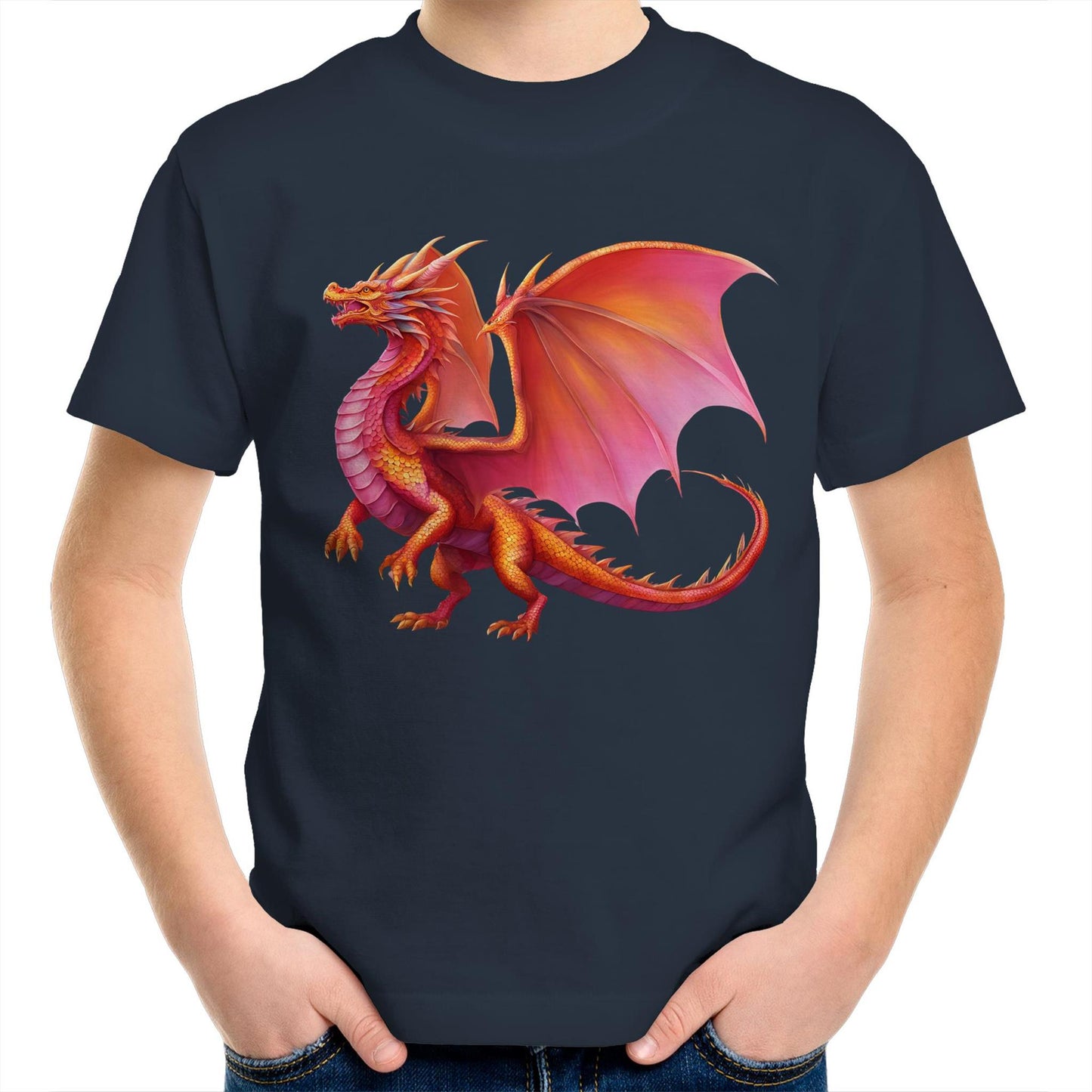 Sunshine Dragon Kids T-Shirt - no text