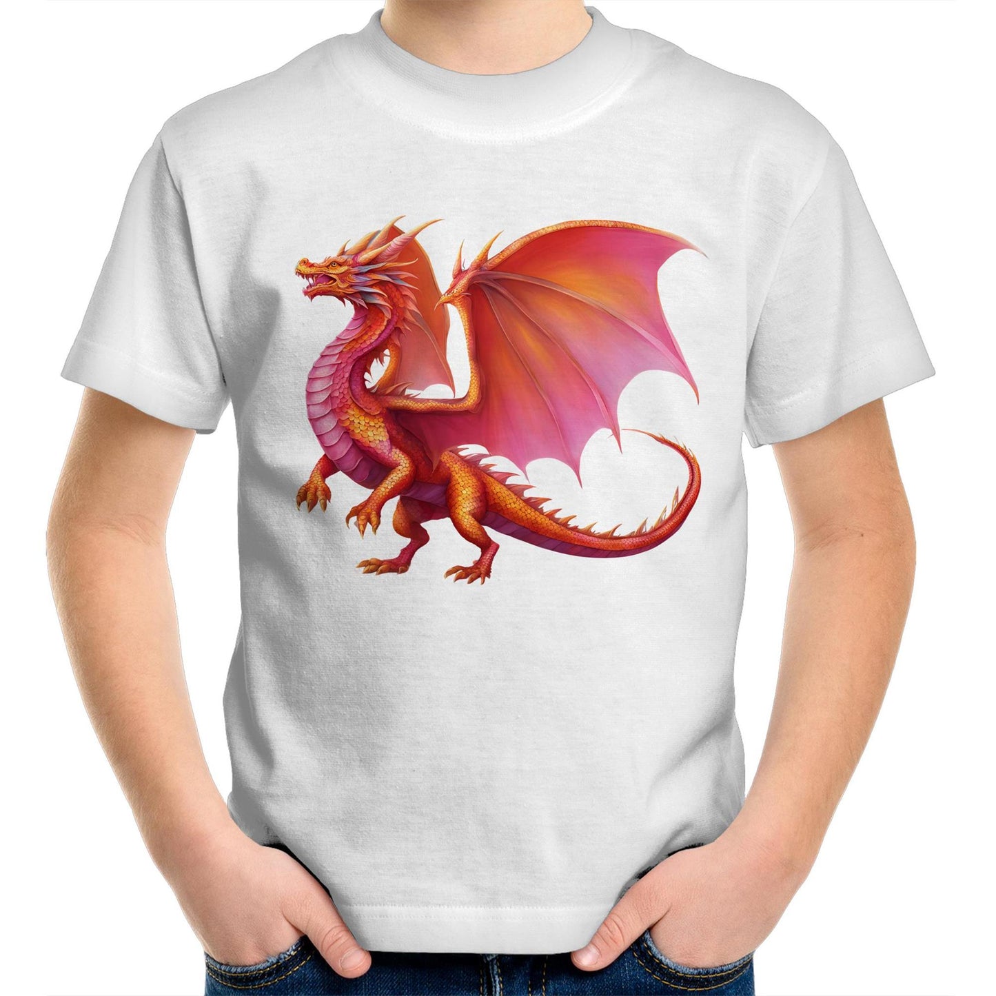 Sunshine Dragon Kids T-Shirt - no text