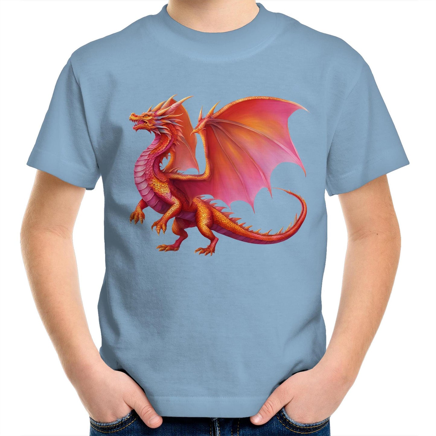 Sunshine Dragon Kids T-Shirt - no text