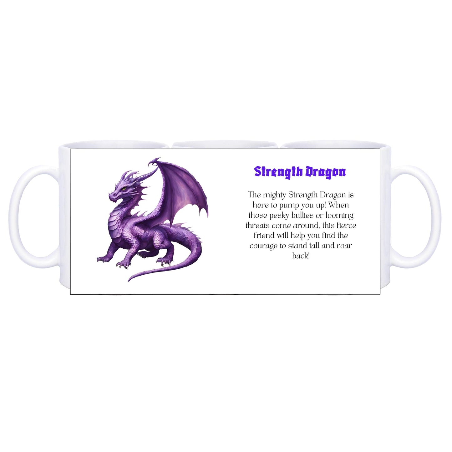 Strength Dragon Ceramic Mug